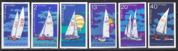 BULGARIA 1973 TRANSPORT Vehicles SAILING BOATS SHIPS - Fine Imperf. Set MNH - Other (Sea)