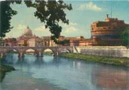 CPM - ROMA - Ponte E Castel S. Angelo - Panoramic Views