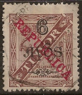 Timor - 1915 King Carlos Overprint REPUBLICA 6 Anos Over 2 1/2 Réis Used Stamp - Timor