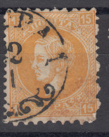Serbia 1869 Prince Milan Mi#13 I C Used - Servië