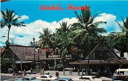 258669-Hawaii, Waikiki, International Market Place, Entrance View, Dexter Press No 26802-C - Oahu