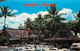 258671-Hawaii, Waikiki, International Market Place, Entrance View, Dexter Press No 26802-C - Oahu