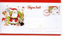 PAP TSC PHILAPOSTE : PERE NOEL 2012 à LIBOURNE - Prêts-à-poster:Stamped On Demand & Semi-official Overprinting (1995-...)