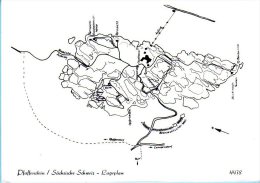 Elbsandsteingebirge - Pfaffenstein  Lageplan - Bastei (sächs. Schweiz)