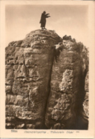 Elbsandsteingebirge - S/w Mönchstein Gipfel - Bastei (sächs. Schweiz)