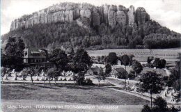 Elbsandsteingebirge - S/w Pfaffenstein Mit FDGB Ferienheim - Bastei (sächs. Schweiz)