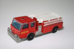 Matchbox Lesney 29C1 FIRE PUMPER - Regular Wheels, Issued 1966, Scale : 1/64 - Matchbox