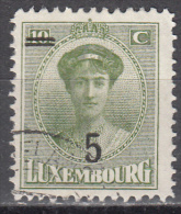 Luxembourg    Scott No.  154    Used    Year  1925 - Gebraucht