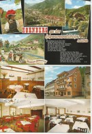 HORNBERG Schwarzwald Ortenaukreis Freiburg HOTEL ADLER 2 Karten - Hornberg