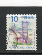 HONG KONG - Y&T N° 921° - Pont Tsing Ma - Gebraucht