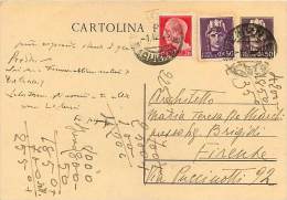 INTERI POSTALI - LUOGOTENENZA UMBERTO II - SINTONI C  120- USATO - Interi Postali