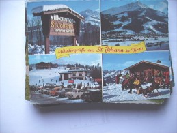 Oostenrijk Österreich Austria St Johann In Tirol Wintergrüsse - St. Johann In Tirol