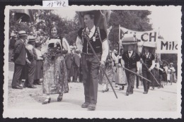 Affoltern Im Emmental (photo H. Stettler Burgdorf ) Festzug Um 14.08.1934 Heimattracht, Paare, Käseträger (13´742) - Affoltern Im Emmental 