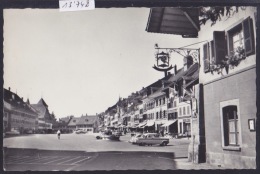 Aarberg : Platz (ca 1960) ; Restes De Colle Au Verso (13´748) - Aarberg