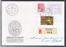 A3 SUR LETTRE C=120.-- - Automatic Stamps