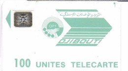 TELECARTE PHONECARD DJIBOUTI  100 UNITES - Dschibuti