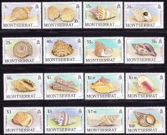 MONTSERRAT 1988 - Shells, Muscheln, Coquillages Mi # 710-25 MNH - Montserrat