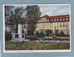 CPA - ESCH Sur ALZETTE - Emil-Mayrisch Denkmal  U.  Städtisches Spital - Esch-sur-Alzette