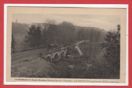 86 - SAINT BENOIT --  Le Déraillement Du Rapide Bordeaux Paris...du 25 Mars 1925 - Saint Benoît