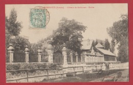 Hombleux (Somme) Château De Robécourt  : ( Entrée ) - Nesle