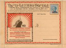 BUSTA PUBBLICITARIA - SERIE NAZIONALE 1-10 - NUOVA CON LETTERA INTERNA - Stamps For Advertising Covers (BLP)
