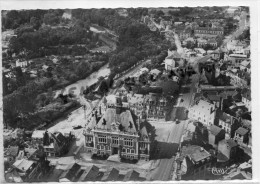 08 - RETHEL - VUE AERIENNE  L' AISNE ET L' HOTEL DE VILLE - Rethel