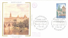 FRANCE. FDC MONTAUBAN. BRIDGE. 1980 - Sin Clasificación