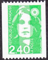 France Marianne Du Bicentenaire N° 2823 ** Briat - Le 2f40 Roulette Verte - 1989-1996 Marianne (Zweihunderjahrfeier)