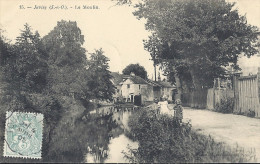 Cp 91 JUVISY / Orge LE MOULIN à Eau     Habitation Enfants Fillettes Rue - Juvisy-sur-Orge