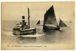 76 - Le Tréport - Bateau De Pêche Et Remorqueur - Remorqueurs