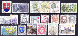 Slowakei Slovakia Slovaquie - Jahr 1993 Siehe Beschreibung/see Description/voir La Description - Gest. Used Obl. - Used Stamps