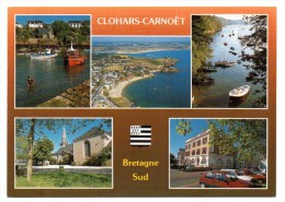 CPSM - CLOHARS-CARNOËT - BRETAGNE SUD - Multivues - Coul - Ann 80 - - Clohars-Carnoët