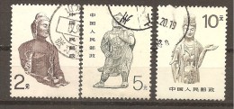 China  Yvert   2808-10 (usado) (o) - Oblitérés