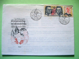 Slovakia 1994 FDC Cover - Slovak Uprising - Music - Church - Cartas & Documentos