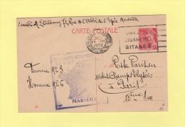 1ere Liaison Aeropostale De Nuit - Marseille Paris - 1939 - 1960-.... Brieven & Documenten