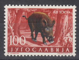Yugoslavia Republic 1960 Animals Mi#925 Single Key Stamp From Set, Mint Hinged - Ongebruikt