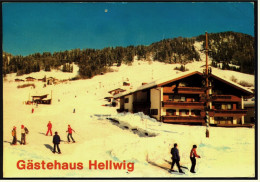 Reit Im Winkl Im Winter  -  Gästehaus Hellwig  -  Ansichtskarte Ca. 1982    (5455) - Reit Im Winkl