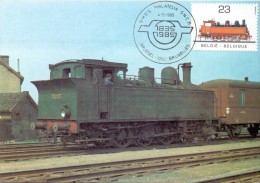 MAXIMUN CARD LOCOMOTIVE TYPE 23 1904 BRUXELLES (max0168) - Sonstige & Ohne Zuordnung