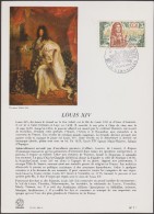 France 1970 Y&T 1656. Carte Spéciale Premier Jour, Louis XIV Et Château De Versailles - Châteaux