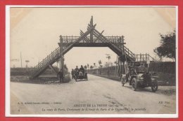 CIRCUIT De La PRESSE - 1907 --  N° 4 - La Route De Paris , Croisement De La Route De Paris  Et De Cormeilles - Sonstige & Ohne Zuordnung