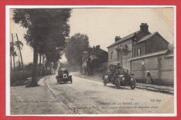 CIRCUIT De La PRESSE - 1907 --  N° 9 - La Route De Paris - Saint Jacques De Lisieux ; Le Cinquième Virage - Other & Unclassified