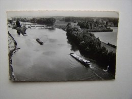 60 VERBERIE Le BARRAGE Péniche Bateau Batellerie Marinier Canaux Canal Bief Ecluse - Verberie