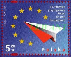 2014.05.01. 10th Anniversary Of Polish Accession To The European Union - MNH - Unused Stamps