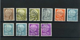 - SARRE 1957/59 . TIMBRES DE 1957 . OBLITERES . - Used Stamps