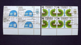 UNO-New York 344/5 Yv 312/3 Sc 320/1 Oo/FDC-cancelled EVB ´D´, Friedenserhaltende Maßnahmen Der Vereinten Nationen - Used Stamps
