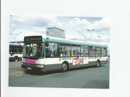 RUNGIS (94) 02 L'AUTOBUS AGORA S N° 2726 DE LA RATP STATIONNE AU TERMINUS DU MARCHE D'INTERET NATIONAL MAI 2005 - Rungis