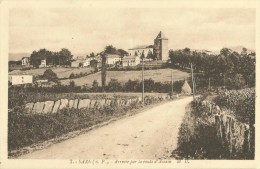 SARE (64. Pyrénées-Atlantiques) Arrivée Par La Route D'Ascain - Sare