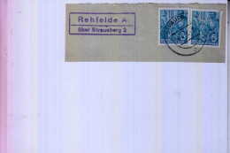 0-1276 BUCKOW - REHFELDE, Landpoststempel Ausschnitt - Buckow