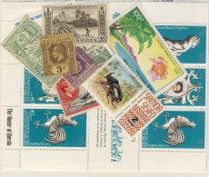 GRANDE BRETAGNE #  ANCIENNES COLONIES # GILBERT ET ELLICE / NLLES HEBRIDES / ILE SOLOMON # LOT DE 10 TIMBRES # - Îles Gilbert Et Ellice (...-1979)