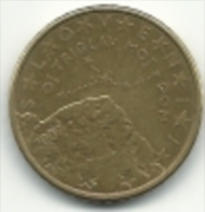 SLOVENIE 50 CENTIMES 2007 ETAT COURANT - Eslovenia